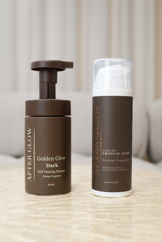 Golden Glow Self Tan | Fake Tan - Dark