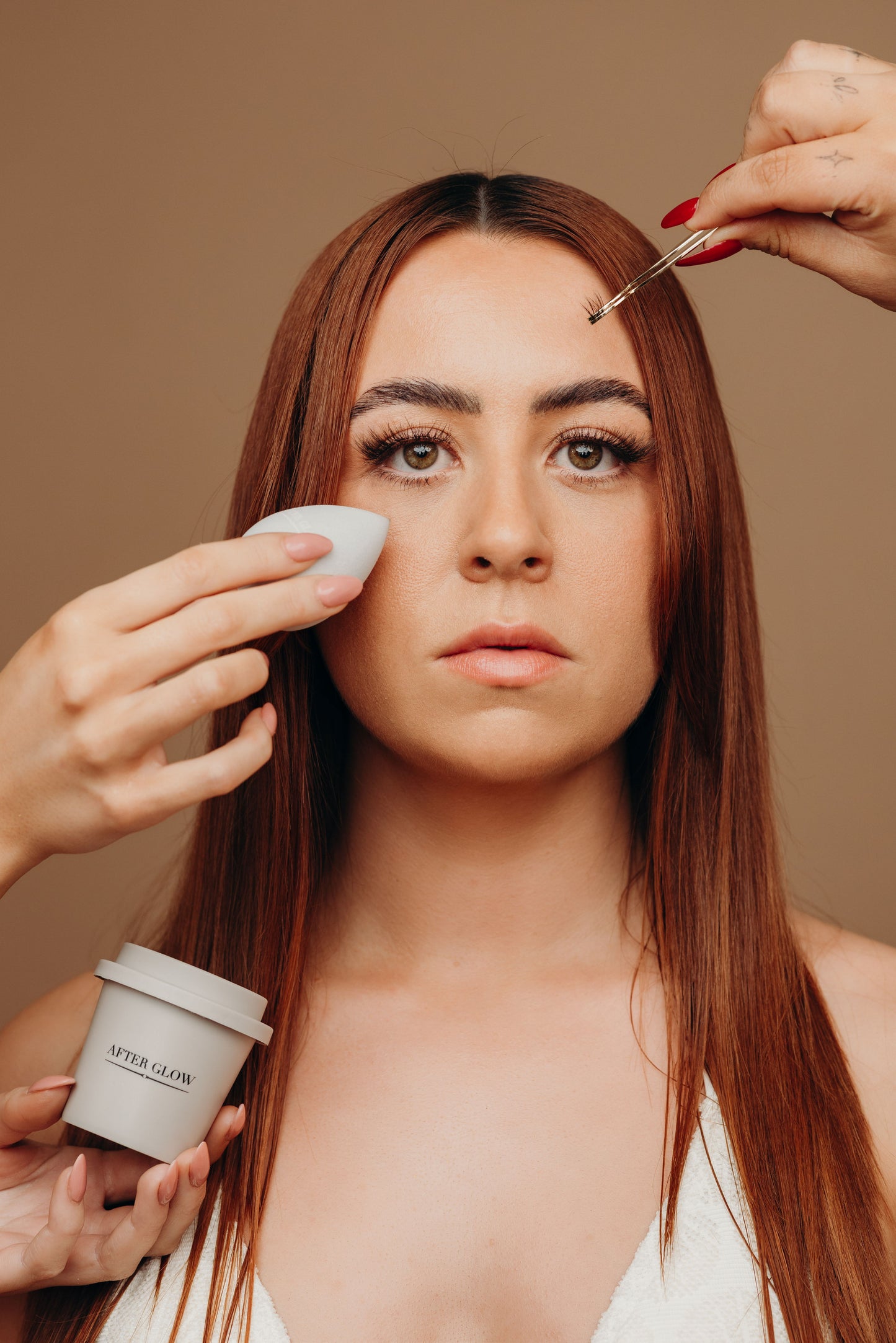 Let’s Glow Beauty blender with pod