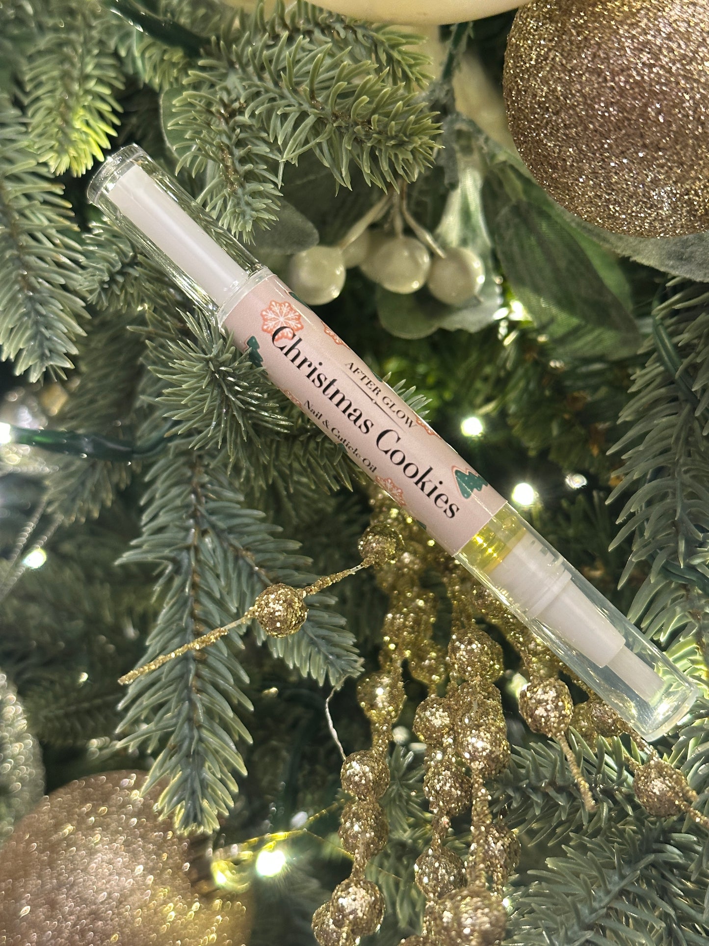 Christmas cookie Cuticle oil with jojoba oil & vitamin E