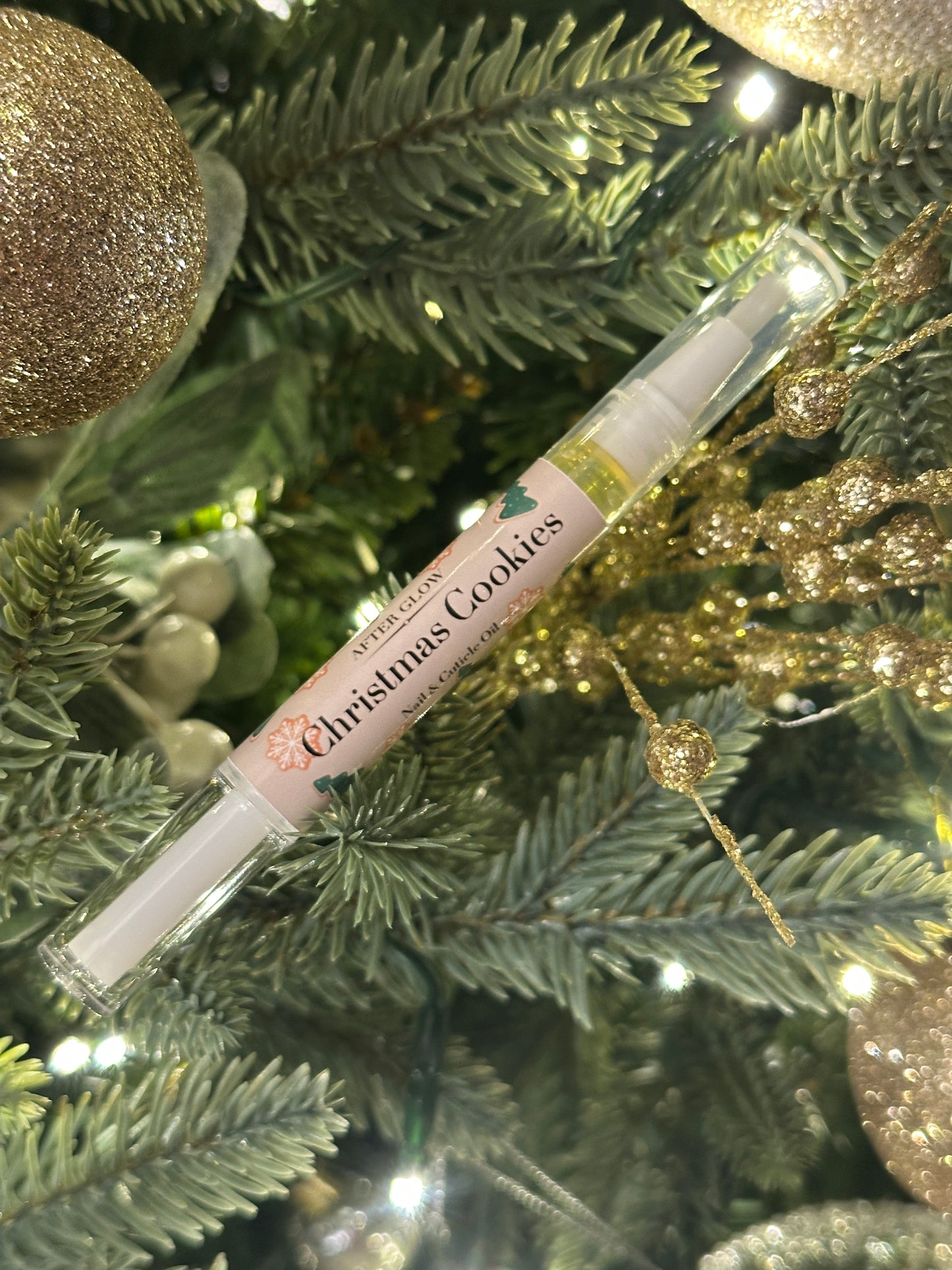 Christmas cookie Cuticle oil with jojoba oil & vitamin E